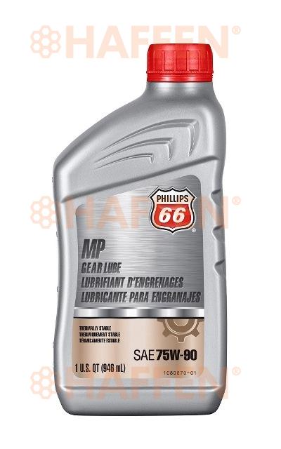 Масло трансмиссионное Phillips 66 MP GEAR LUBE 75W90 0.946 L Cummins