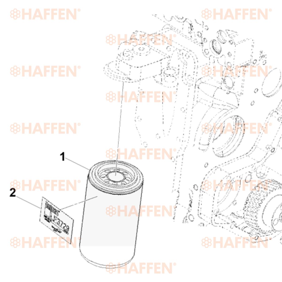 Фильтр масляный QSB LF3970 Cummins