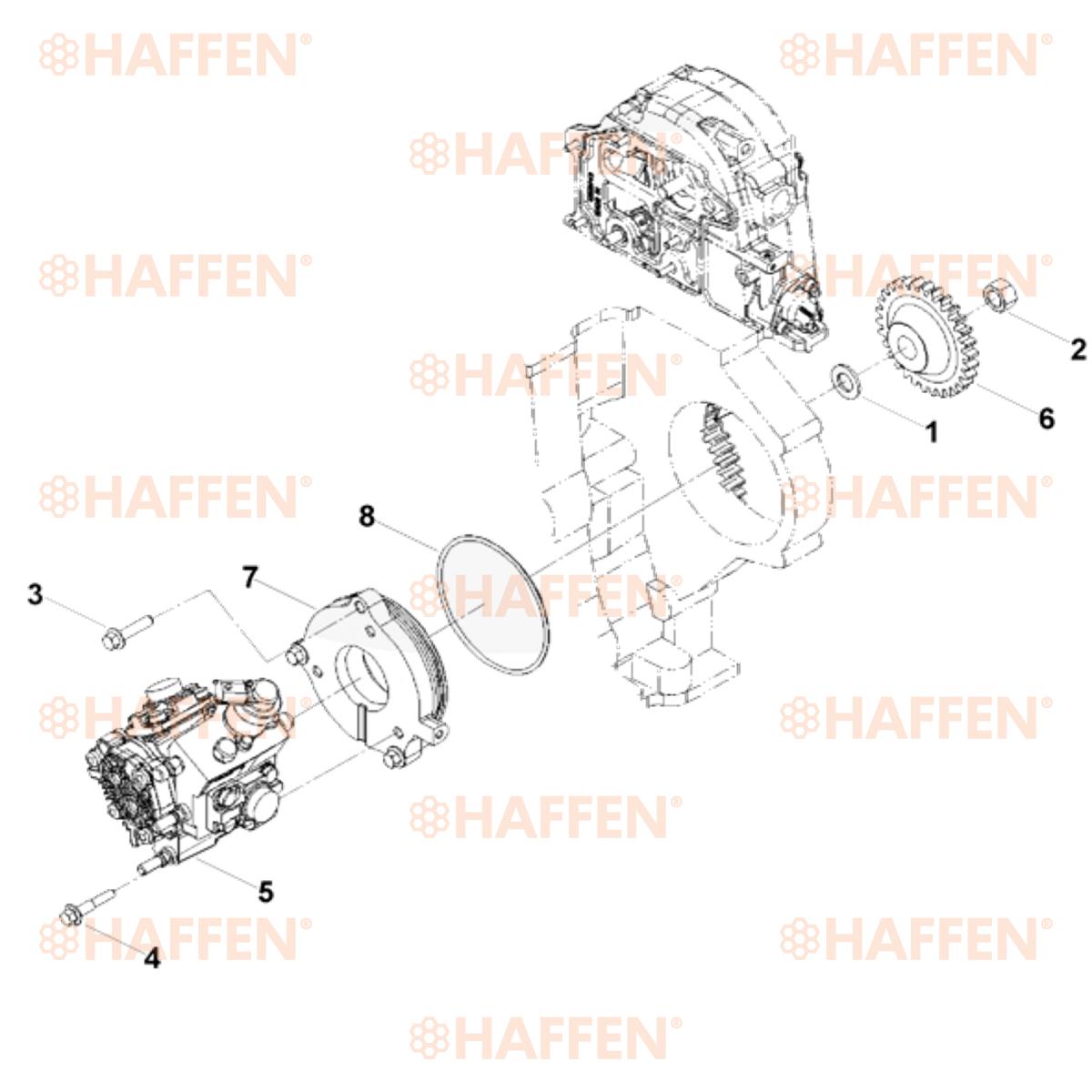 Топливный насос высокого давления (ТНВД) Bosch ISF 2.8 0445020119 Cummins