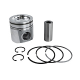 Поршень в сборе QSB (поршень, кольца поршневые, палец, стопорные кольца) 4955160 HAFFEN