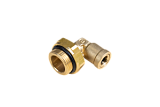 Фитинг угловой D8/M22x1,5 наружная резьба (латунь) 9502 8-M22x1,5 BOSHITE