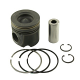 Поршень в сборе ISBe (Евро 3) (Ремонтный 0.50 мм) (порш, кольца порш, палец, ст. к.) 4955642 HAFFEN