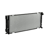 Радиатор охлаждения ГАЗель Next Cummins ISF2.8 алюм 1-но рядный паяный 2122-1301010 AUTOBRIKS