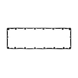 Прокладка клапанной крышки QSM11 3883220 HAFFEN