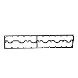 Прокладка теплообменника QSM, ISM, M11 4083006 (Оригинал) CUMMINS