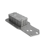 Теплообменник масляный 6BT, EQB (Маслоохладитель) 3957544 HAFFEN