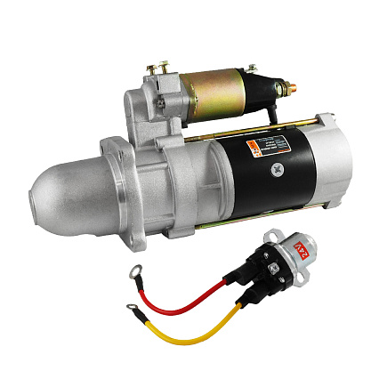 Стартер 6BT (24V 6.6kW; 10 зубьев) 4935789 HAFFEN