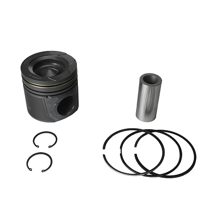 Поршень в сборе ISLe9.5 (поршень, кольца поршневые, палец, стопорные кольца) 4376537 HAFFEN