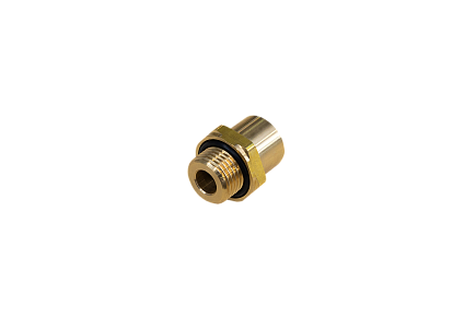 Фитинг прямой D10/M16X1,5 наружная резьба (латунь) 9512 10-M16x1,5 BOSHITE
