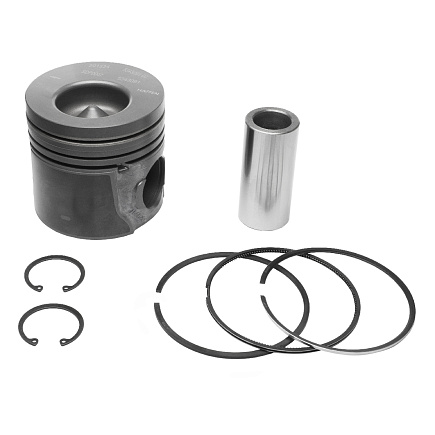 Поршень в сборе ISLe9.3, QSL9.3 (поршень, кольца поршневые, палец, стопорные кольца) 4309477 HAFFEN