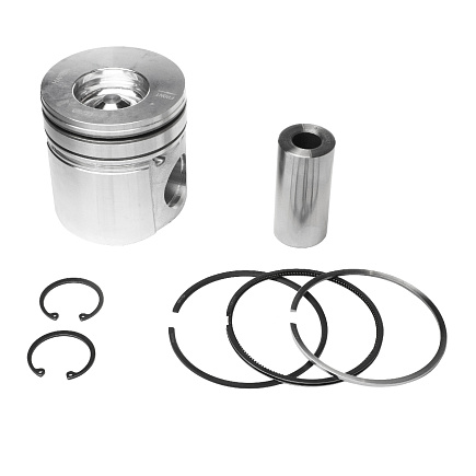 Поршень в сборе BT (Ремонтный 0.50 мм) (поршень, кольца порш., палец, стопор. кольца) 3802564 HAFFEN