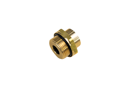 Фитинг прямой D12/M22X1,5 наружная резьба (латунь) 9512 12-M22x1,5 BOSHITE