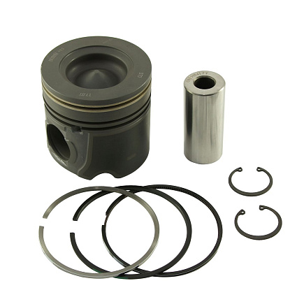 Поршень в сборе ISBe (Евро 3) (Ремонтный 0.50 мм) (порш, кольца порш, палец, ст. к.) 4955642 HAFFEN