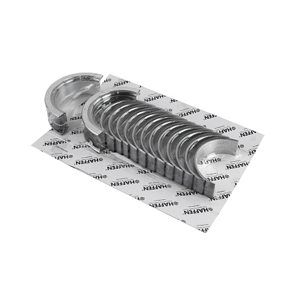 Вкладыши коренные комплект ISBe, ISDe (Ремонтный 0.50 мм) (6+6+1+1) 4955861 HAFFEN