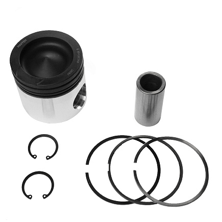 Поршень в сборе двухсоставной QSL (поршень, кольца порш., палец, стопор. кольца) 4089963 HAFFEN