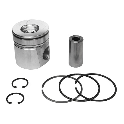 Поршень в сборе QSB5.9 (поршень, кольца поршневые, палец, стопорные кольца) 3957797 HAFFEN